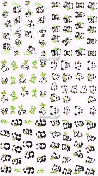 2D Nail Art Sticker