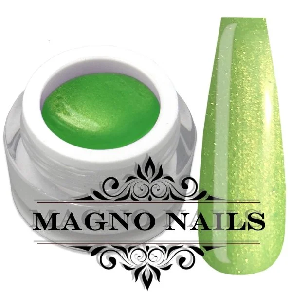 UV Gel - 786 - Pearl Gel - Lycos Nägel Nagelgel Dosen UV-Gel Color Gel Farbgel Perlmutt Perlgel neongrün