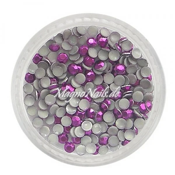Metall Strasssteine - violett Nail Nagelstudio Nägel Nailart Nail art