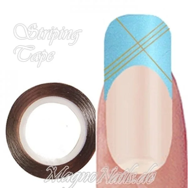 Striping Tape - Zierstreife gold Nageldesign Nägel Nails Nagelstudio Einleger Nailart