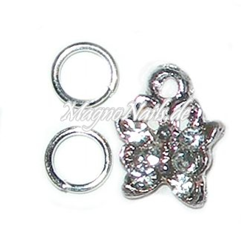 Nail Piercing Schmetterling Nageldesign Nägel Schmuck Nails 