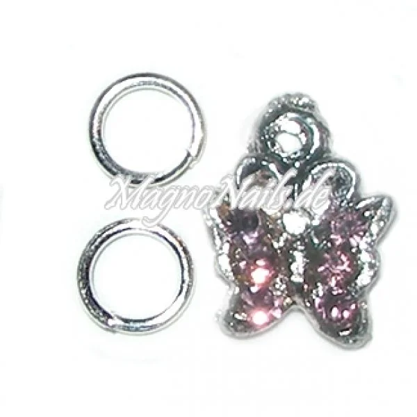 Nail Piercing Schmetterling Nageldesign Nägel Schmuck Nails 