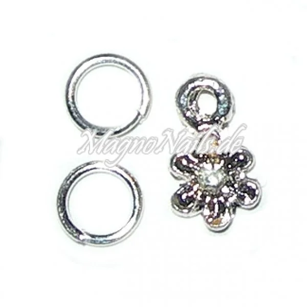 Nail Piercing Blume Nageldesign Nägel Schmuck Nails 