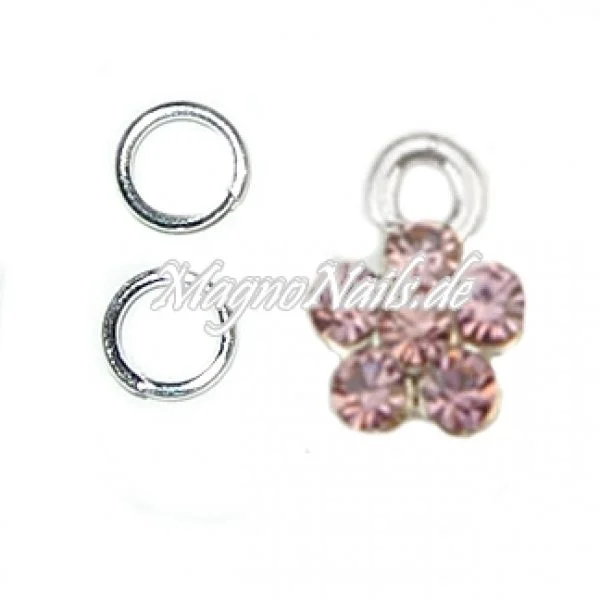 Nail Piercing Blume Nageldesign Nägel Schmuck Nails 