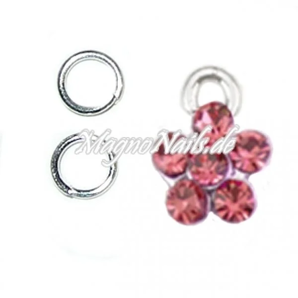 Nail Piercing Blume Nageldesign Nägel Schmuck Nails 