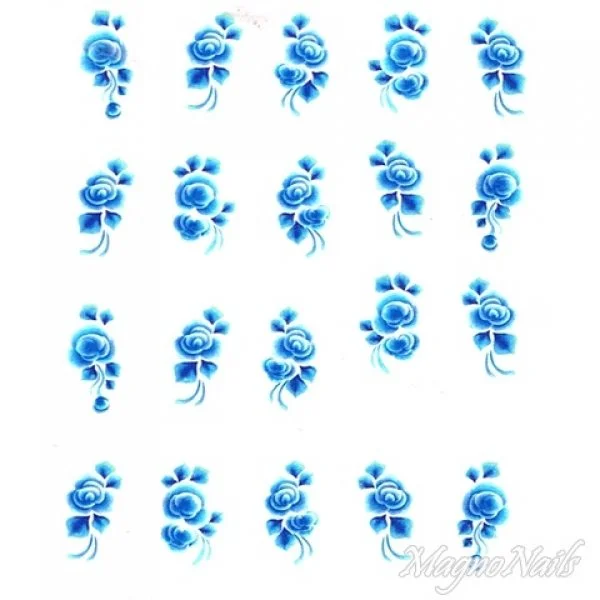 2D Nail Art One Stoke Sticker