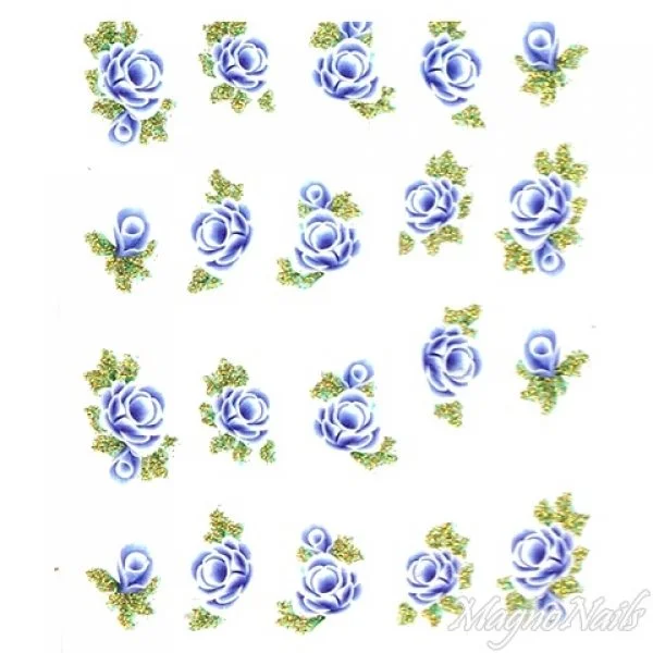 2D Nail Art One Stoke Sticker