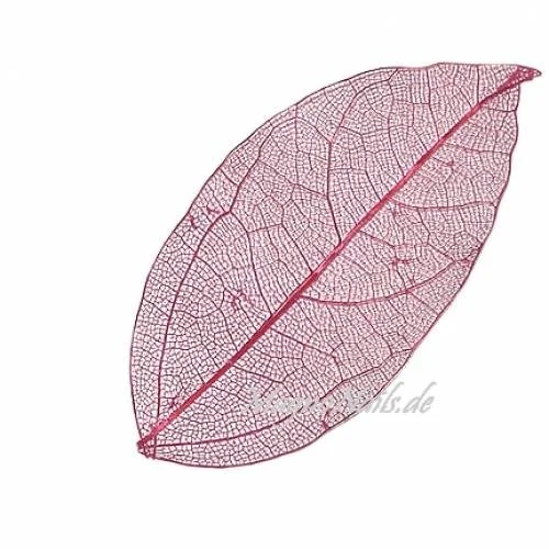 Einlegemotive - Nail Art Skelettblätter dunkelrot Nailart Nails Nägel Schmuck Einleger Nageldesign