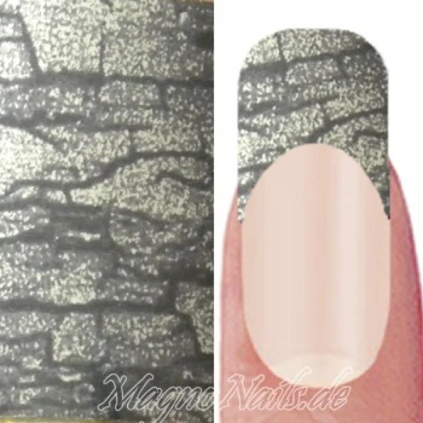 Nail Art Transfer Folie 1,5m - Nail Foil - Black Wood Nagelfolie Nageldesign Folie Tranferfolie Nailart