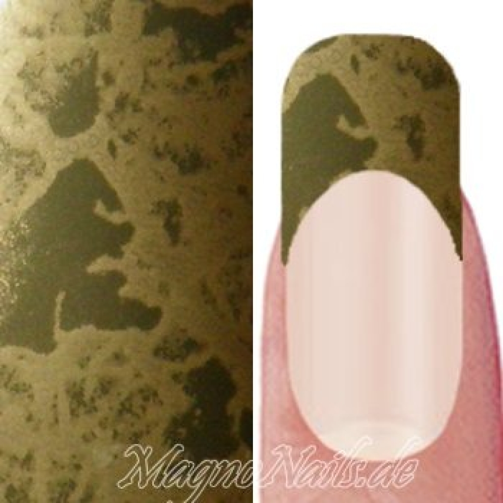 Nail Art Transfer Folie 1,5m - Nail Foil - Gold Marble Nagelfolie Nageldesign Folie Tranferfolie Nailart