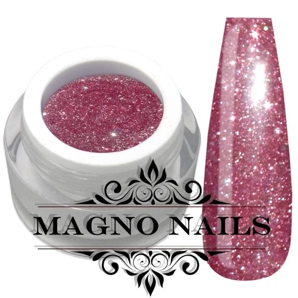 Glitter Gel Old Rose - Glitzer Gel altrose