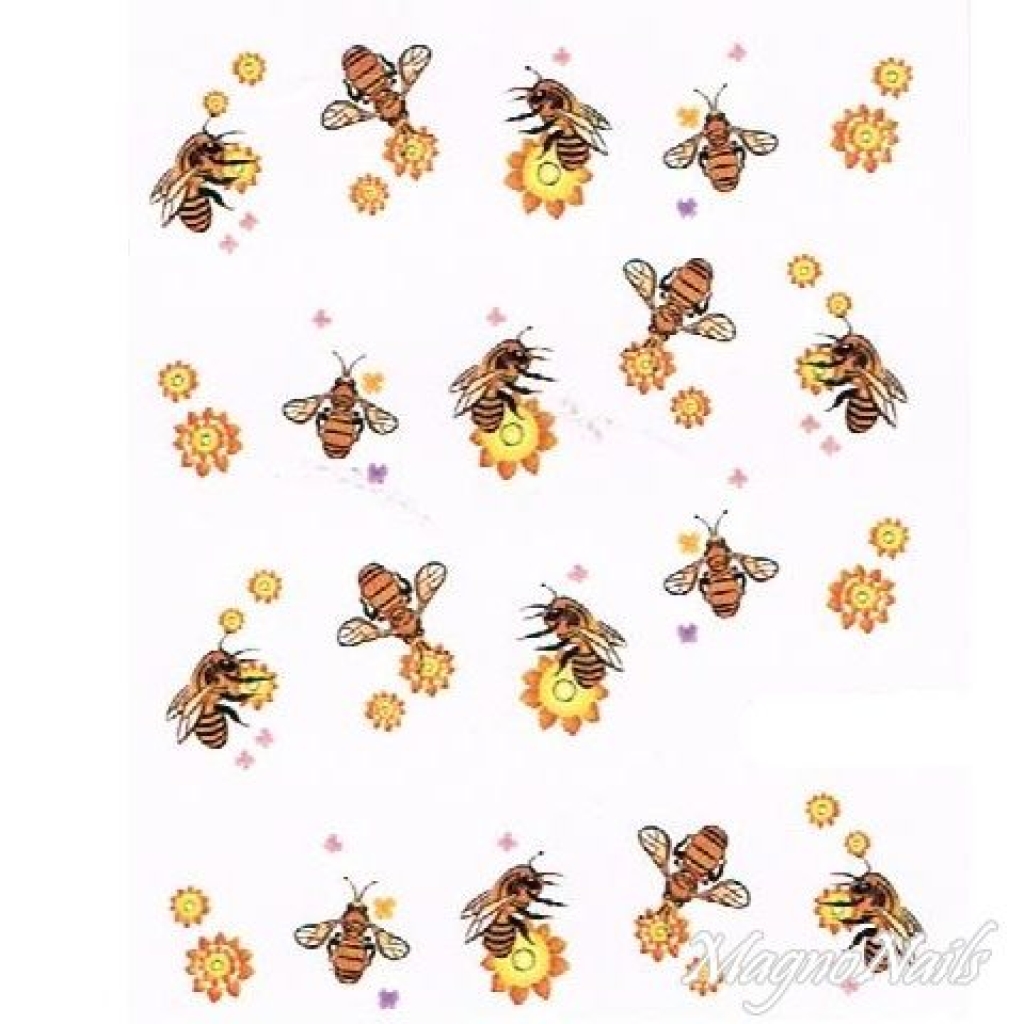 2D Nail Art One Stoke Sticker
