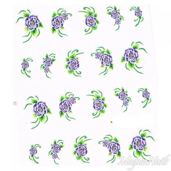 2D Nail Art One Stoke Sticker