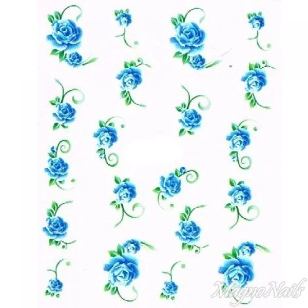 2D Nail Art One Stoke Sticker