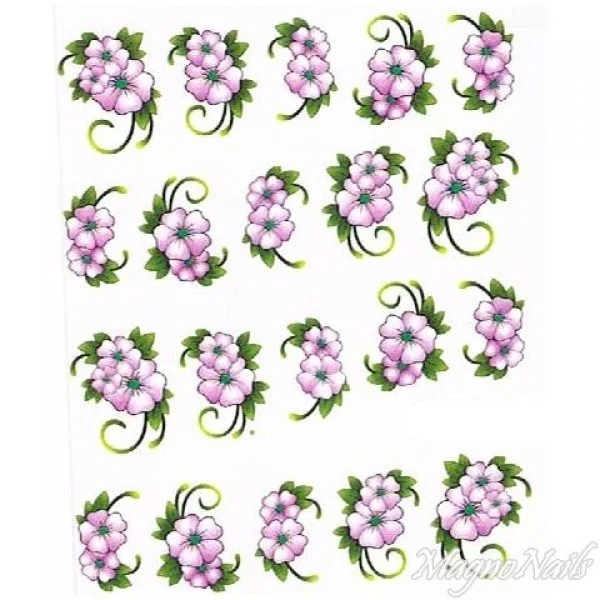 2D Nail Art One Stoke Sticker