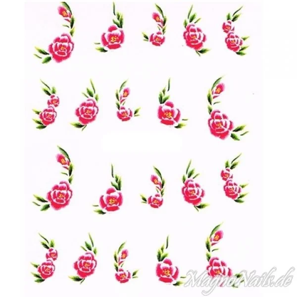 2D Nail Art One Stoke Sticker