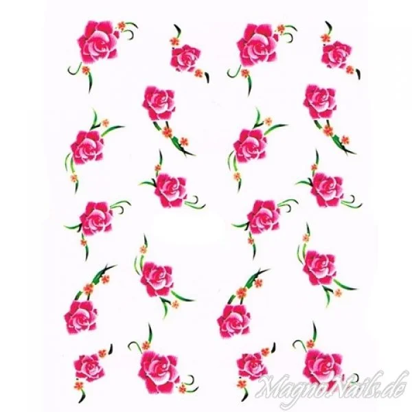 2D Nail Art One Stoke Sticker