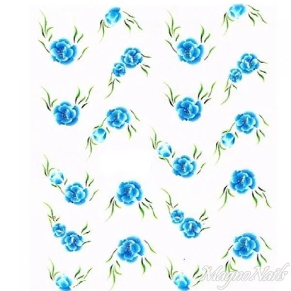 2D Nail Art One Stoke Sticker