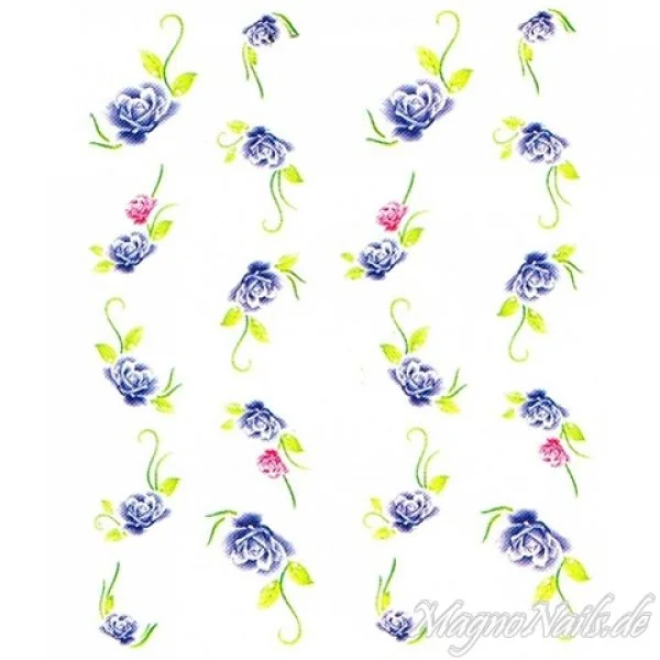 2D Nail Art One Stoke Sticker