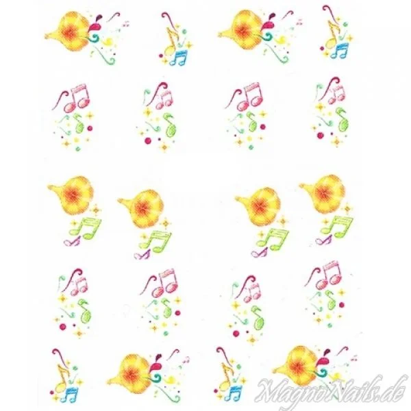 2D Nail Art One Stoke Sticker