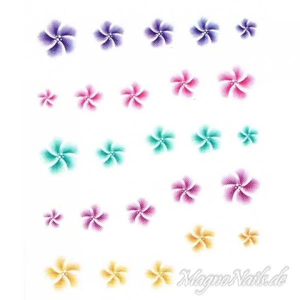2D Nail Art One Stoke Sticker Wasser Tattos Nail Nagelstudio Nägel Nailart Nail art