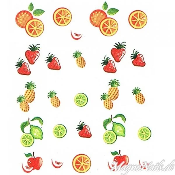 2D Nail Art One Stoke Sticker