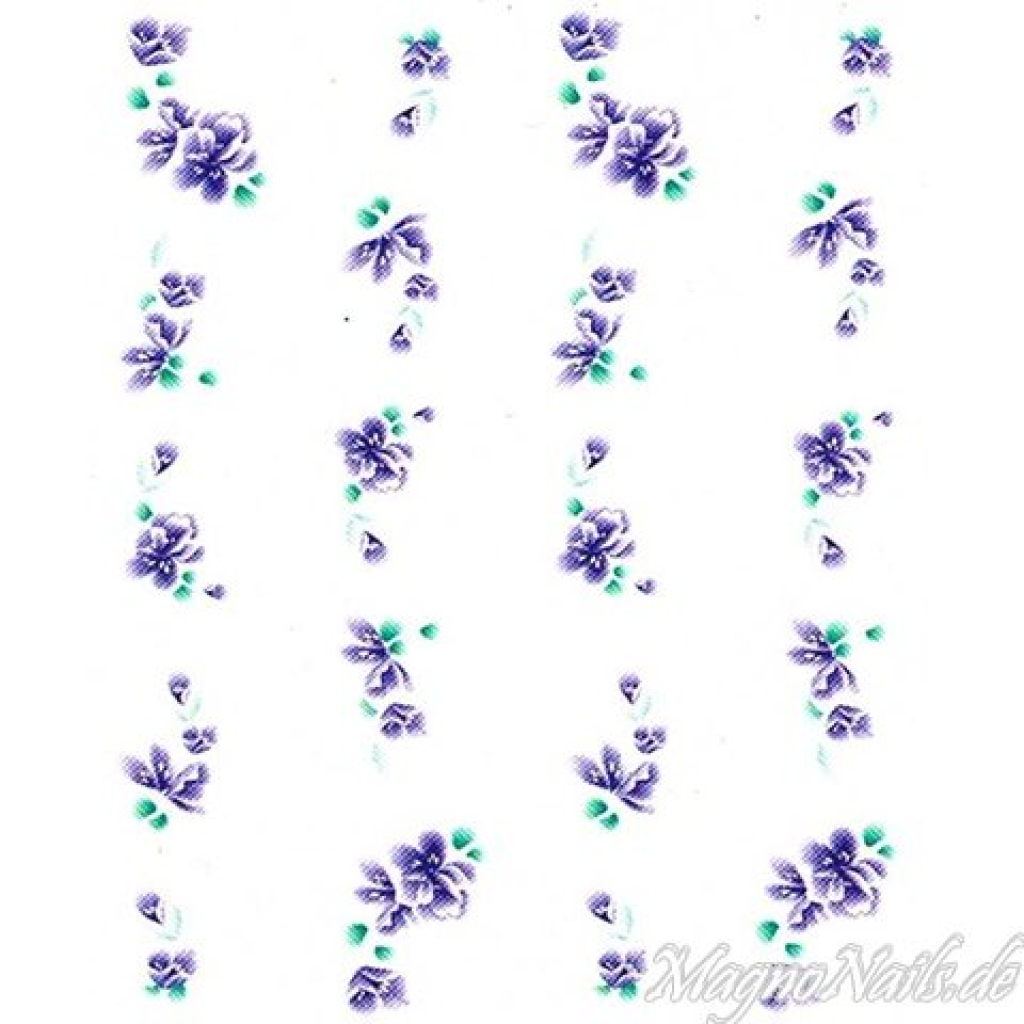 2D Nail Art One Stoke Sticker