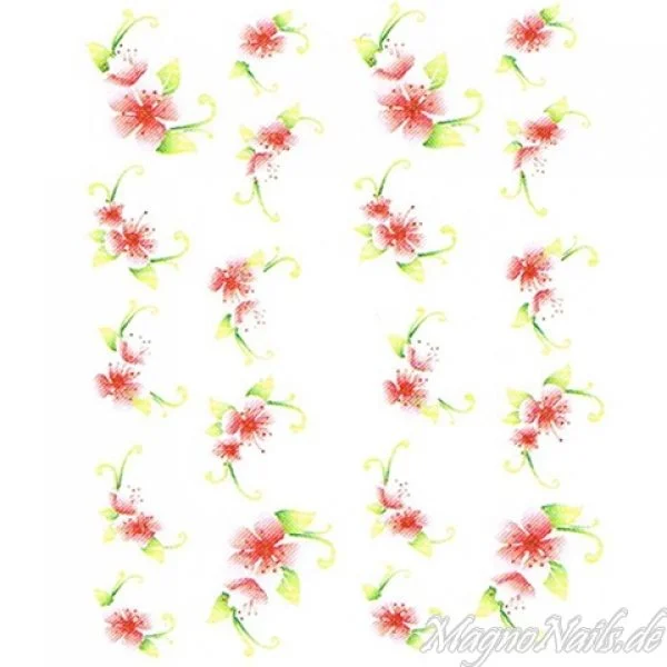 2D Nail Art One Stoke Sticker