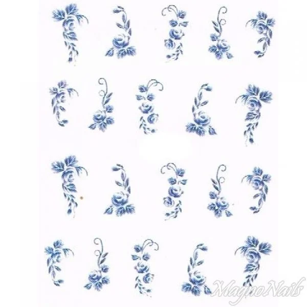 2D Nail Art One Stoke Sticker