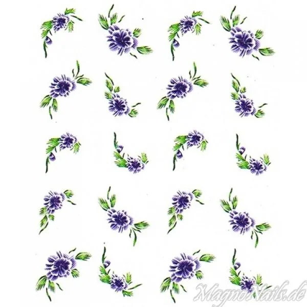 2D Nail Art One Stoke Sticker