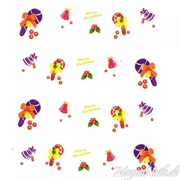 2D Nail Art One Stoke Sticker