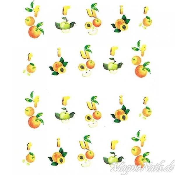 2D Nail Art One Stoke Sticker