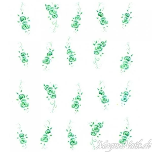 2D Nail Art One Stoke Sticker