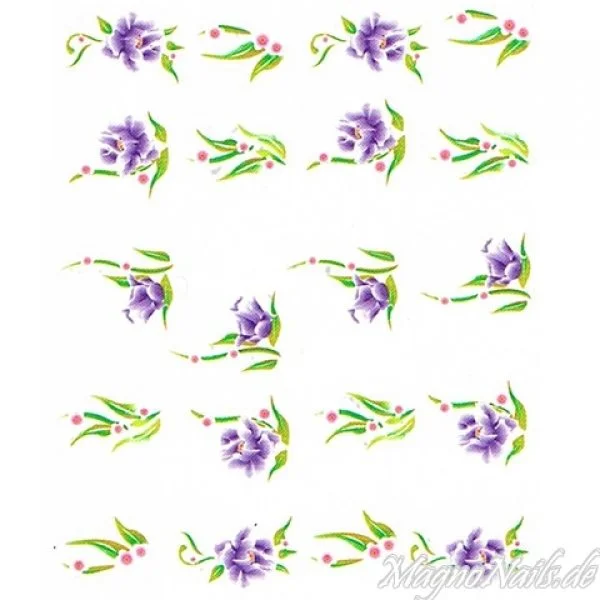 2D Nail Art One Stoke Sticker