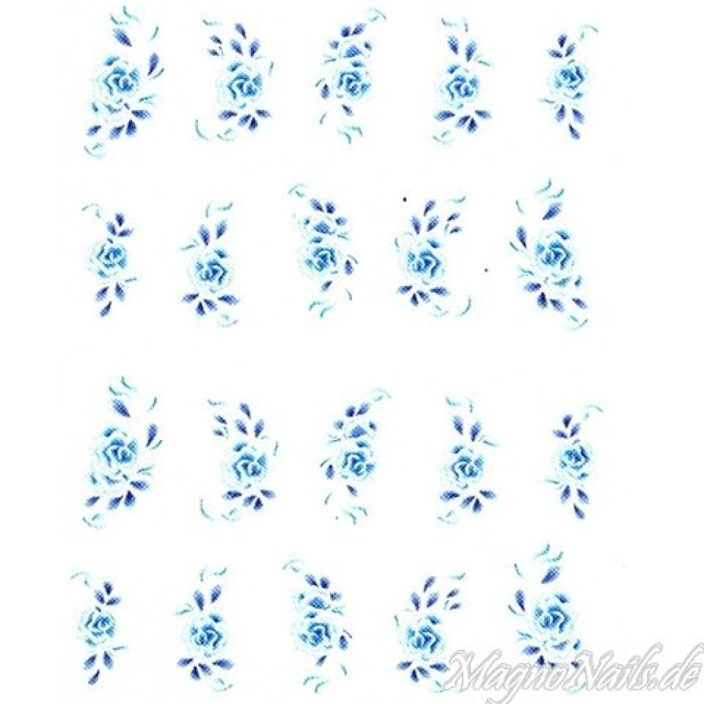 2D Nail Art One Stoke Sticker
