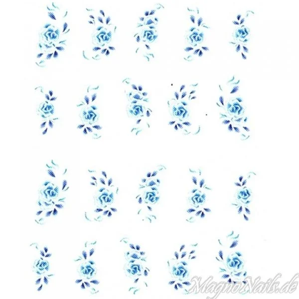 2D Nail Art One Stoke Sticker