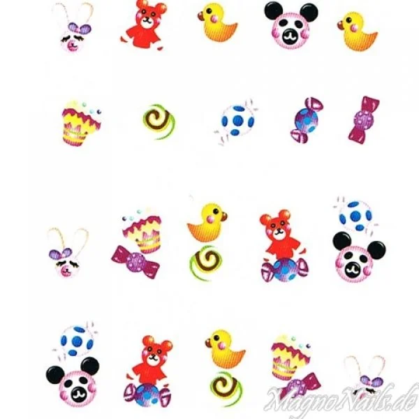 2D Nail Art One Stoke Sticker