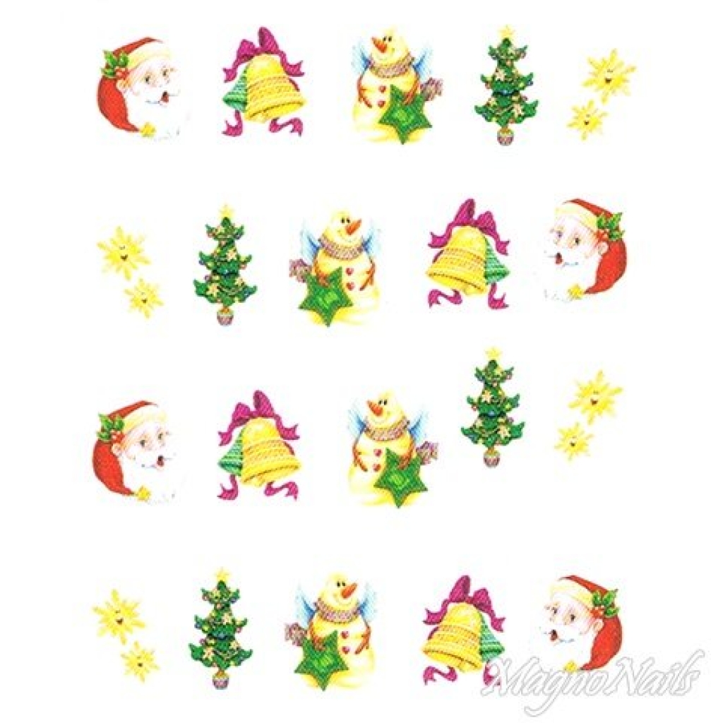2D Nail Art One Stoke Sticker