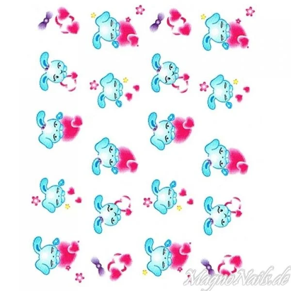 2D Nail Art One Stoke Sticker