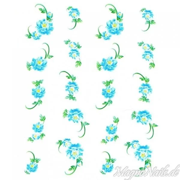 2D Nail Art One Stoke Sticker