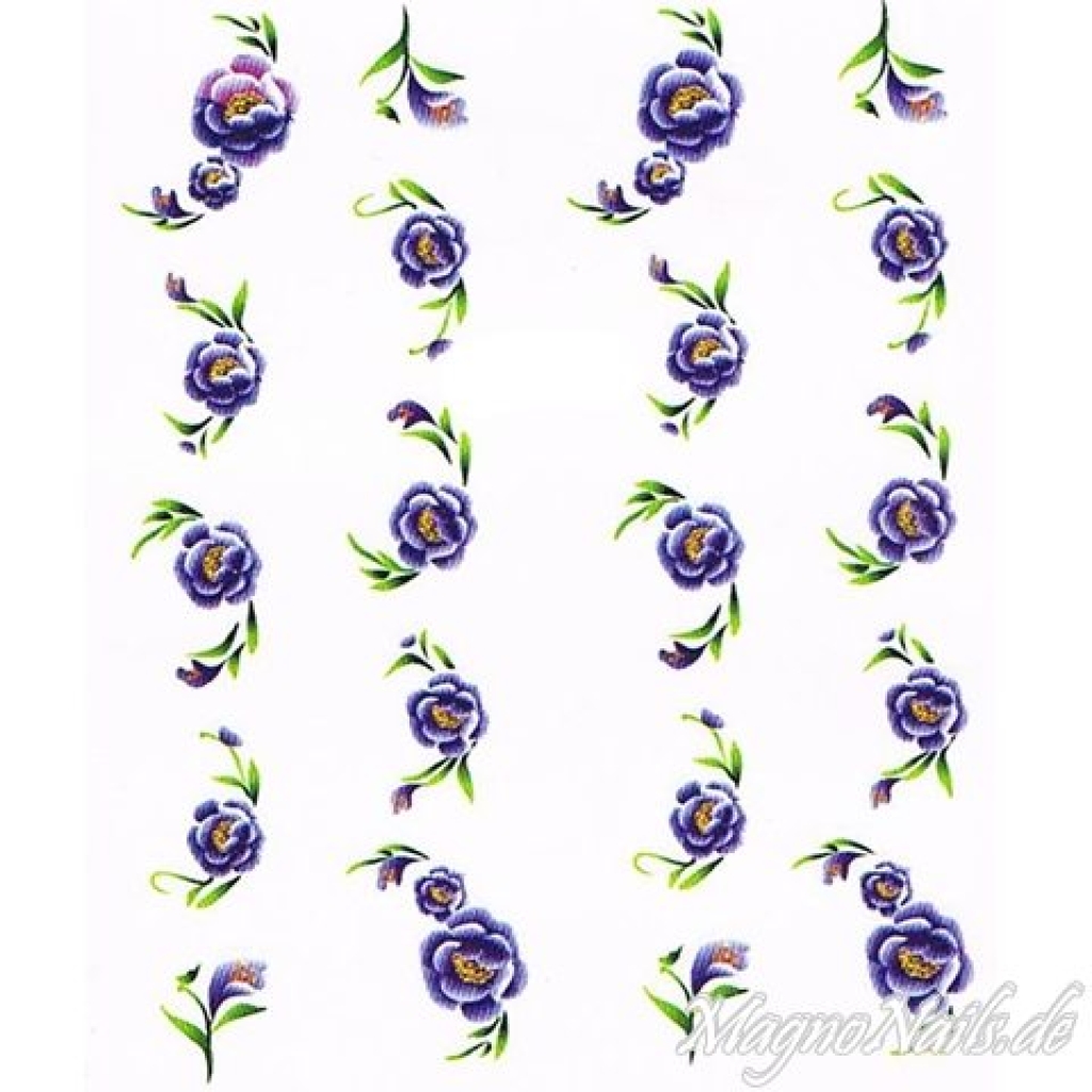 2D Nail Art One Stoke Sticker
