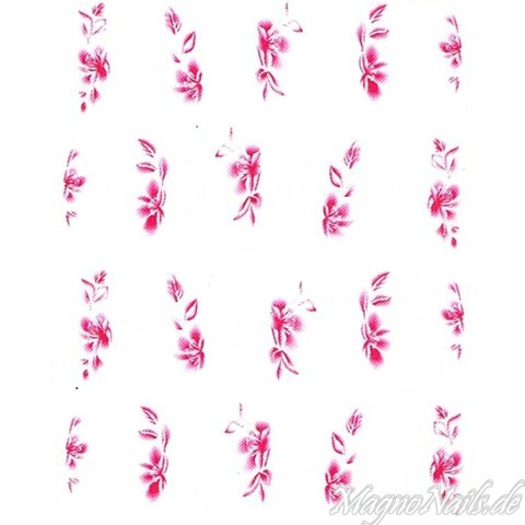 2D Nail Art One Stoke Sticker