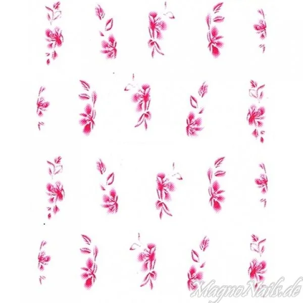 2D Nail Art One Stoke Sticker