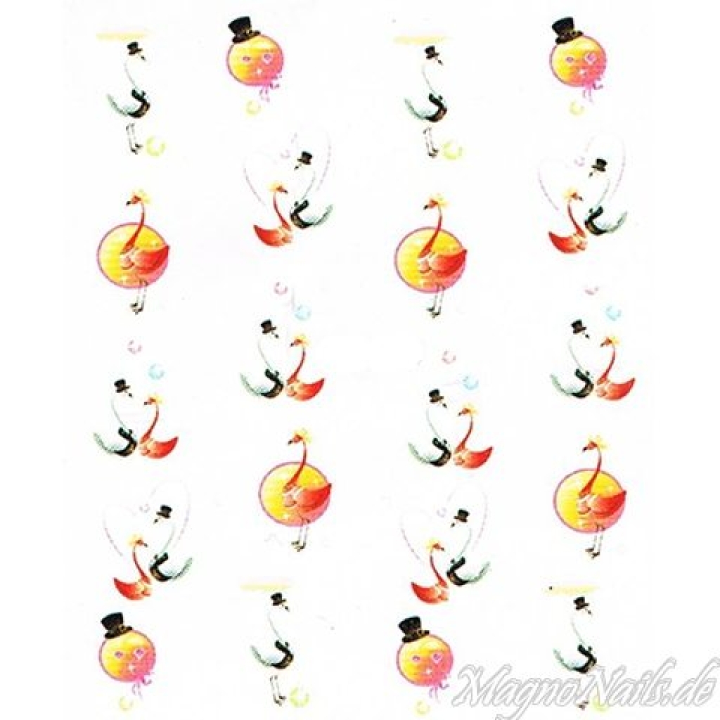 2D Nail Art One Stoke Sticker