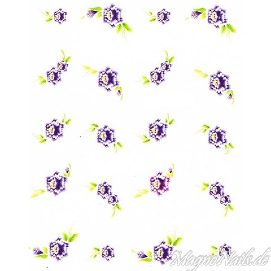 2D Nail Art One Stoke Sticker