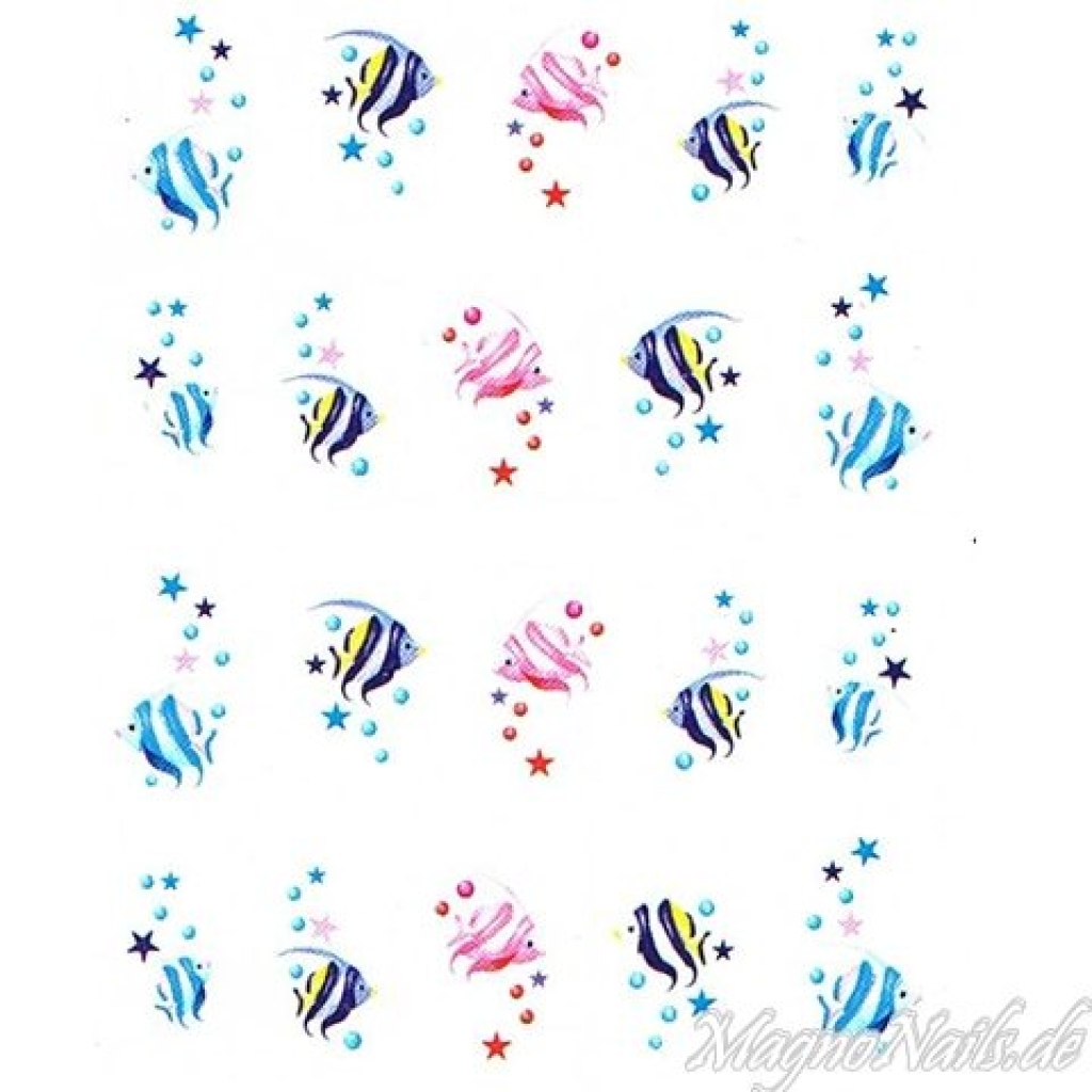 2D Nail Art One Stoke Sticker
