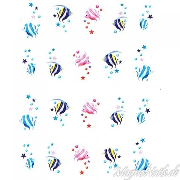 2D Nail Art One Stoke Sticker