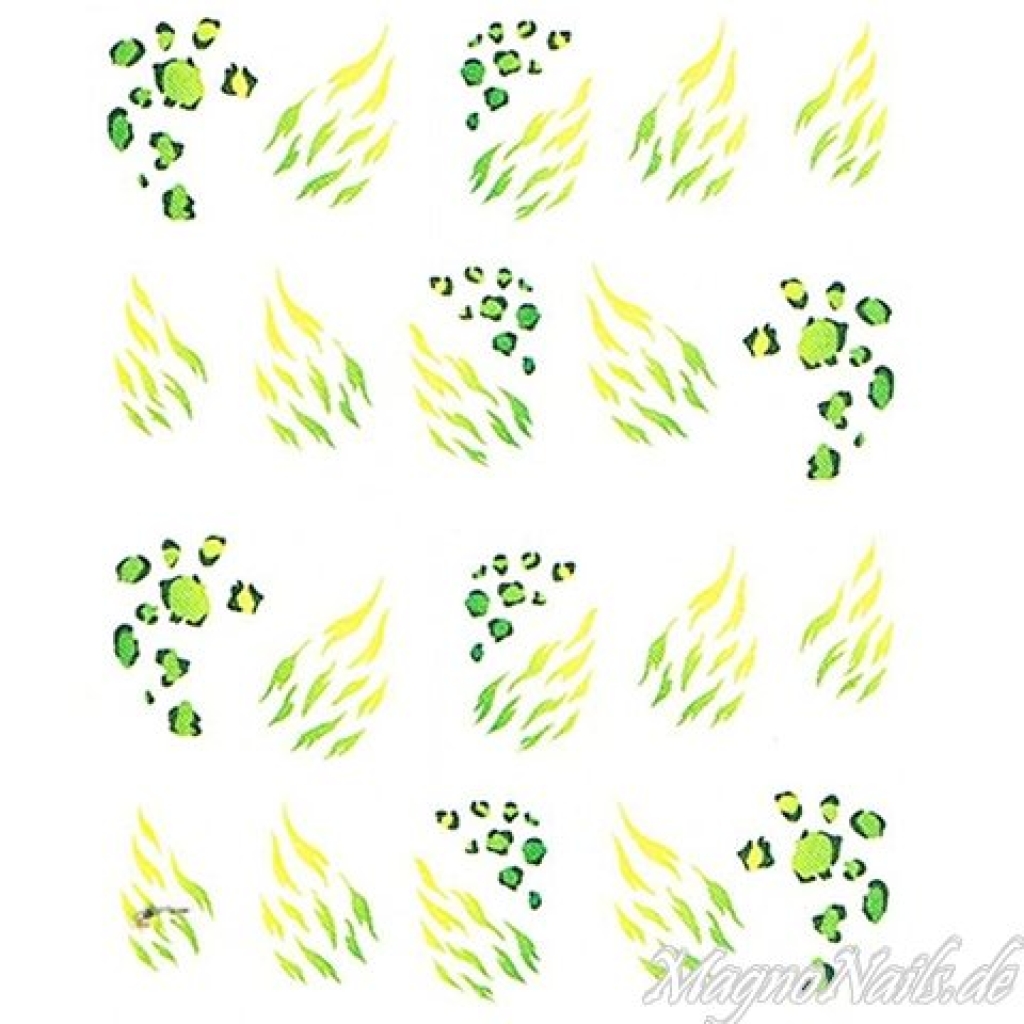 2D Nail Art One Stoke Sticker