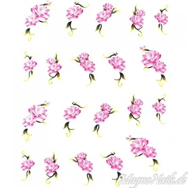 2D Nail Art One Stoke Sticker