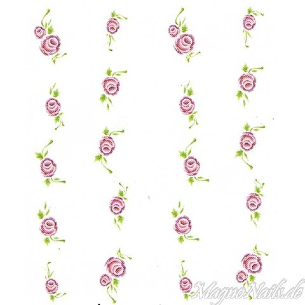 2D Nail Art One Stoke Sticker